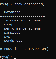 如何列出MySQL数据库（分步代码教程）__wordpress教程