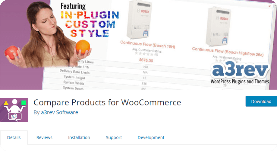 9个最佳WooCommerce产品对比插件__wordpress教程