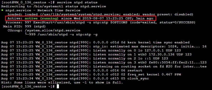 腾讯云CVM服务器Linux 实例：将 ntpdate 转换为 ntpd_新手站长网_云淘科技