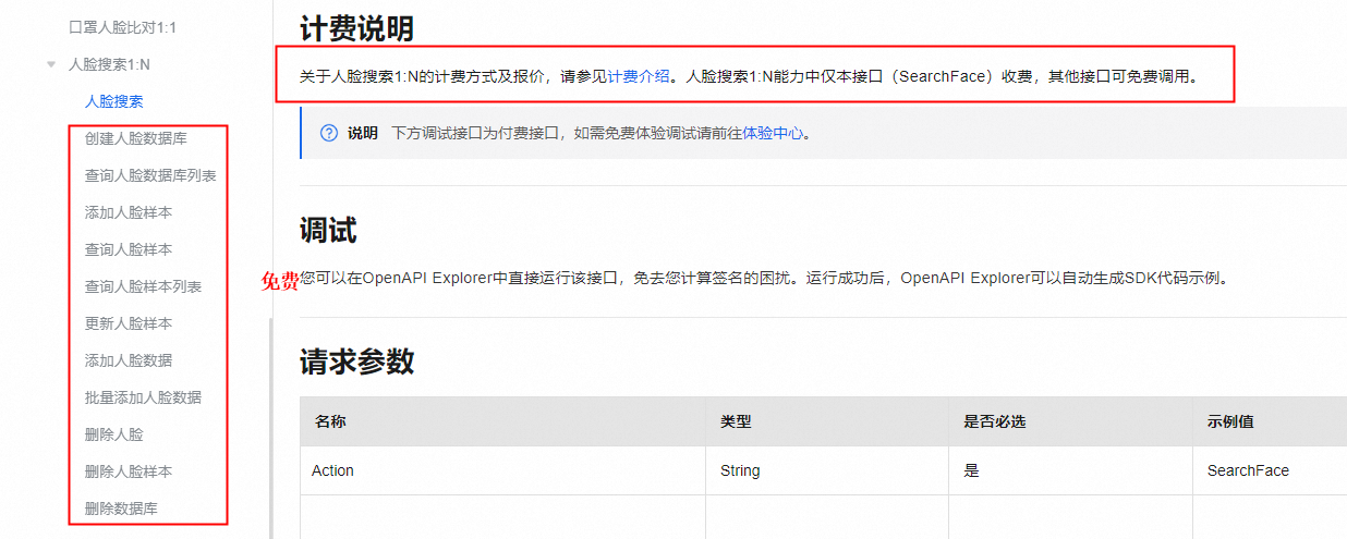 视觉智能平台人脸数据库不是免费的嘛？-[阿里云_云淘科技]