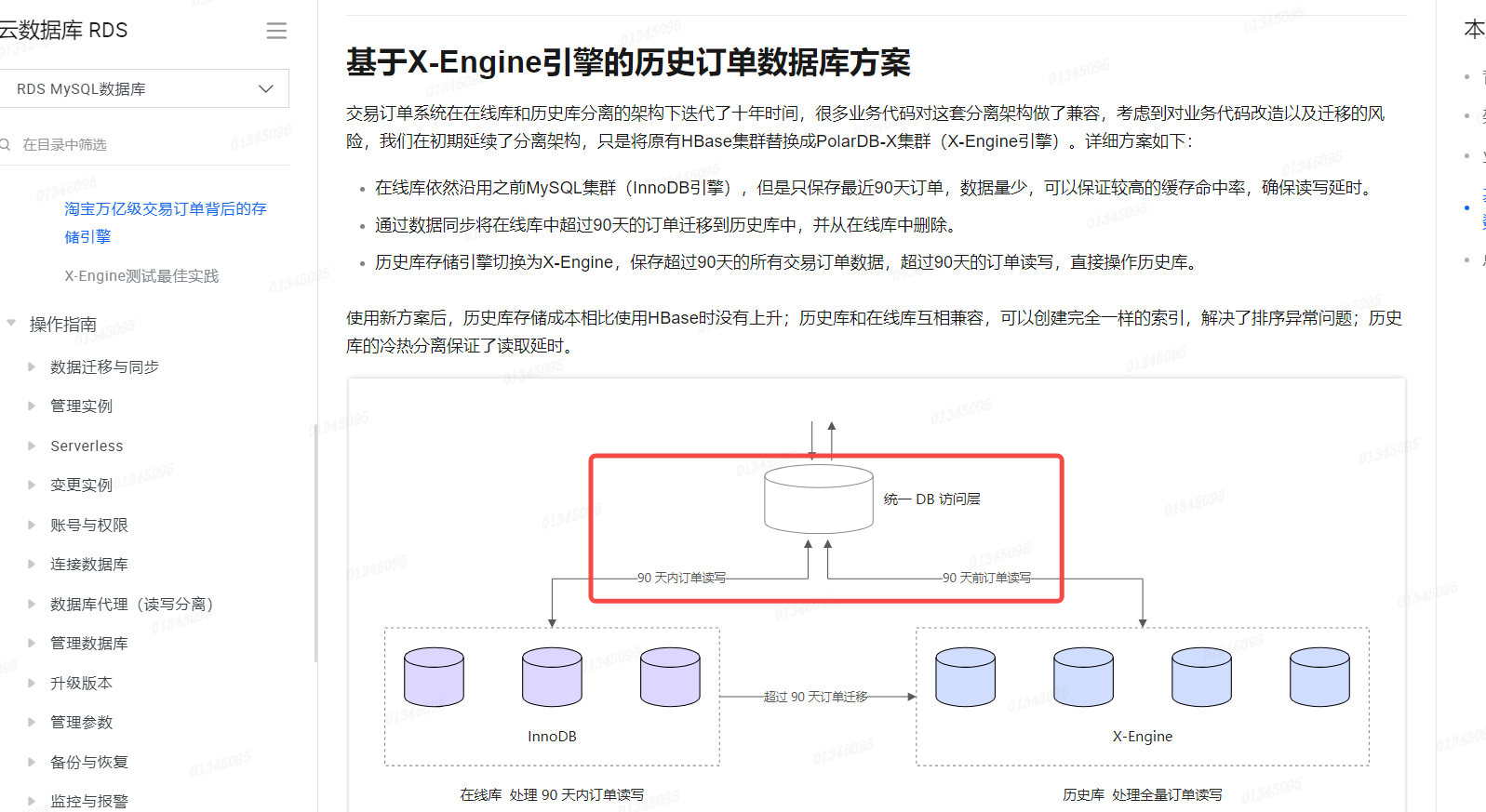 统一DB访问层 是如何实现，90天内订单读写在线库，90天前订单读写历史库的-[阿里云_云淘科技]