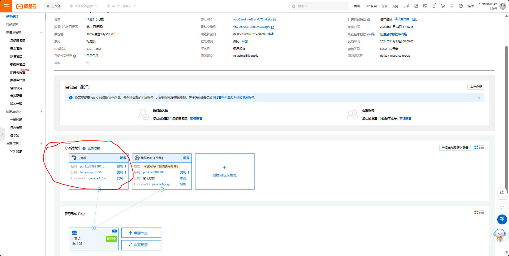 PolarDB的连接公网地址在哪里？-[阿里云_云淘科技]