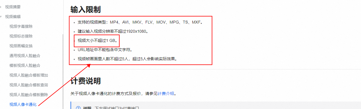 视觉智能平台的人像视频动漫化最长可以处理多长时间的视频？能不能处理5分钟的？-[阿里云_云淘科技]
