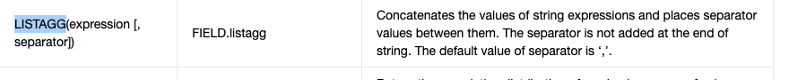 Flink sql中的GROUP_CONCAT 函数 得怎么实现？-[阿里云_云淘科技]