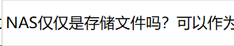 函数计算中，NAS仅仅是存储文件吗？可以作为缓存存储其它形式的数据吗？如字典类型数据等？-[阿里云_云淘科技]