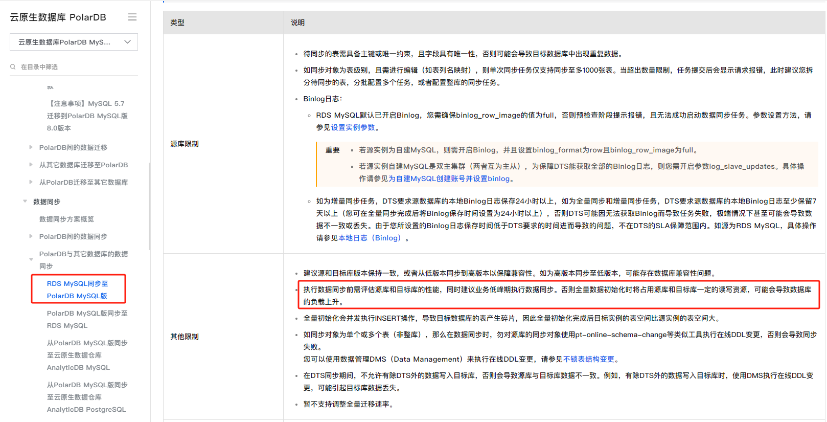 PolarDB选择从RDS迁移，数据同步，会同时消耗源RDS的实例性能吗？-[阿里云_云淘科技]