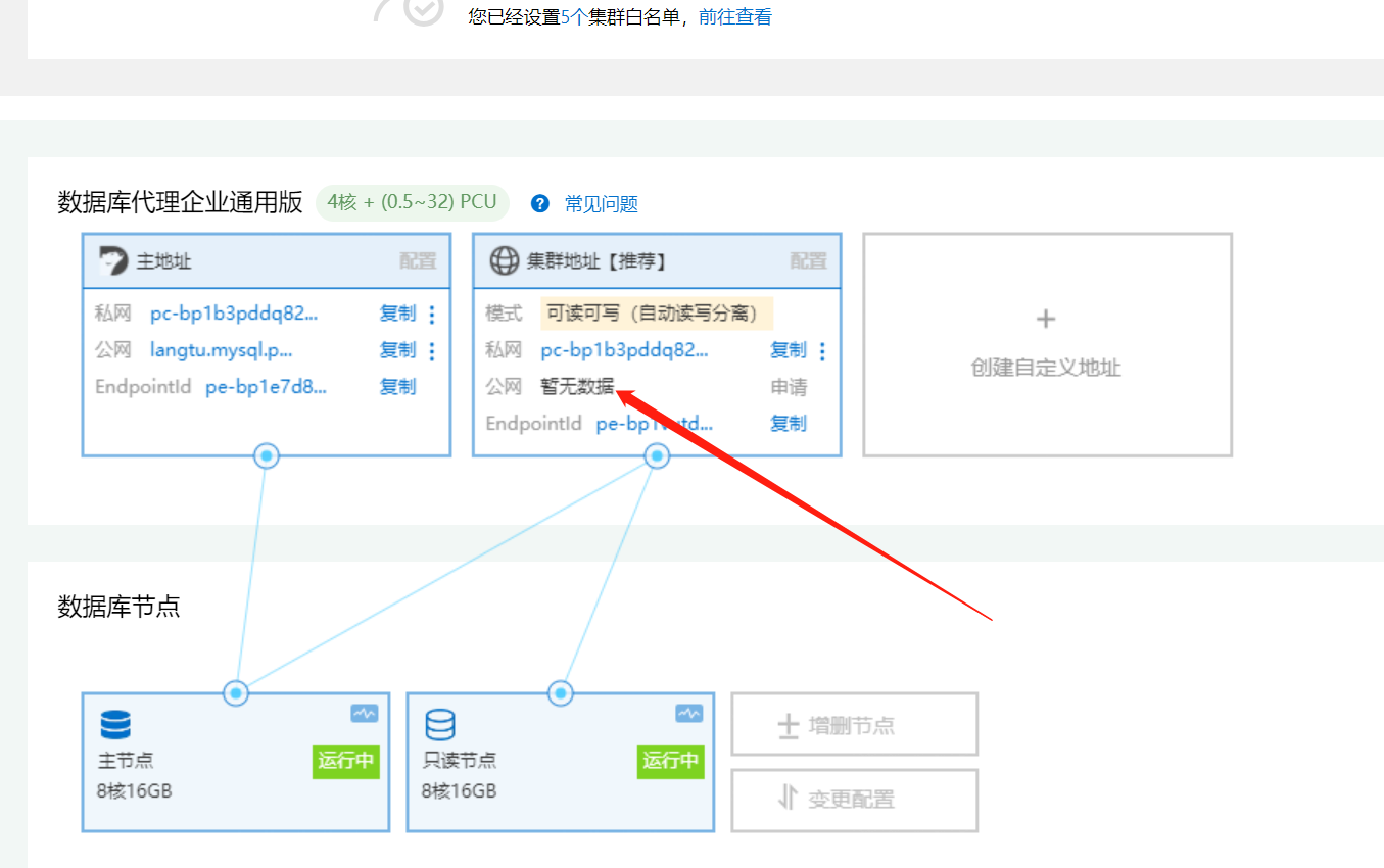 在PolarDB中能否申请集群的公网地址？-[阿里云_云淘科技]